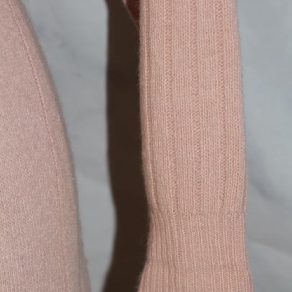 Pastle Pink Wool Dress Pink Wool Dress - Picture 6 of 7
